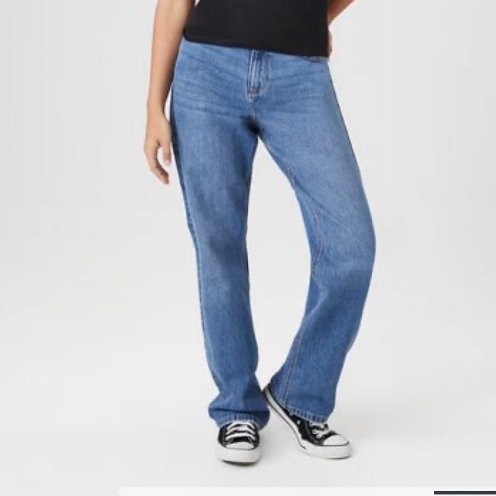 Forever 21 Cropped 90’s Jeans High Waisted - Picture 1 of 5
